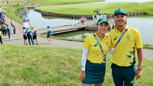 Min Woo backs Minjee to win the medal that eluded him