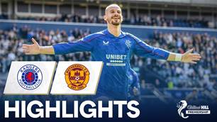 Cerny's stunner helps Rangers see off Motherwell