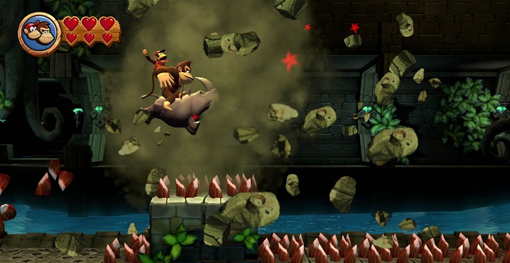 Playing Now: Donkey Kong Country Returns HD Playing Now: Donkey Kong Country Returns HD