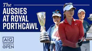 Aussie women chase major hat-trick at Royal Porthcawl