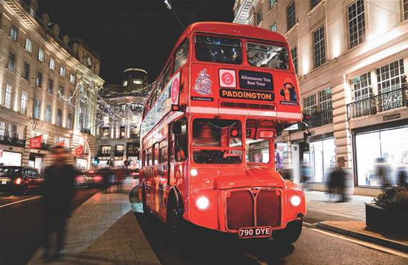 Regent Street, West End of London Regent Street, West End of London