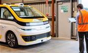 Driverless taxi arrives in Australia for closed-track tests