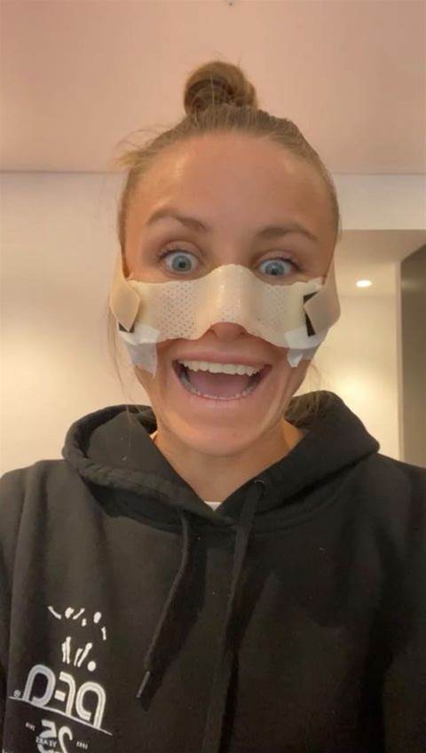 Natasha Rigby's face mask - Courtesy of Natasha Rigby