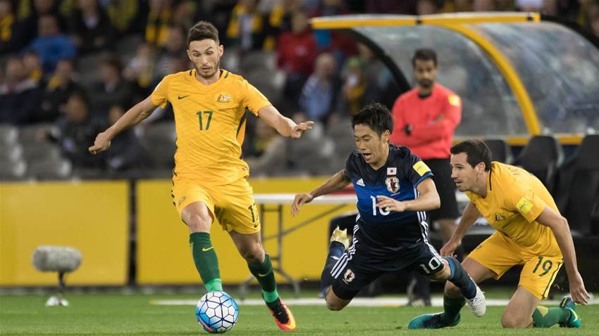 Giannou wasting no time with Socceroos Giannou wasting no time with Socceroos