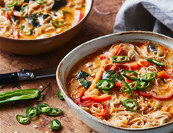 Spicy Thai Noodle Soup