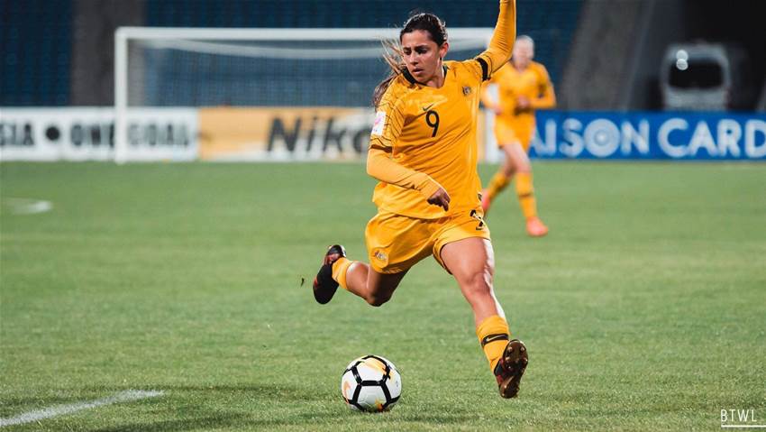 Chidiac hat-trick helps Young Matildas to victory