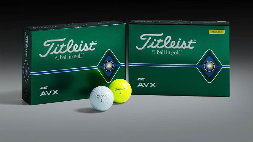 FIRST LOOK: The next generation Titleist AVX golf ball