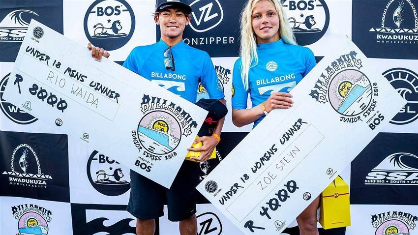 Outrage over pay disparity at Junior surfing competition