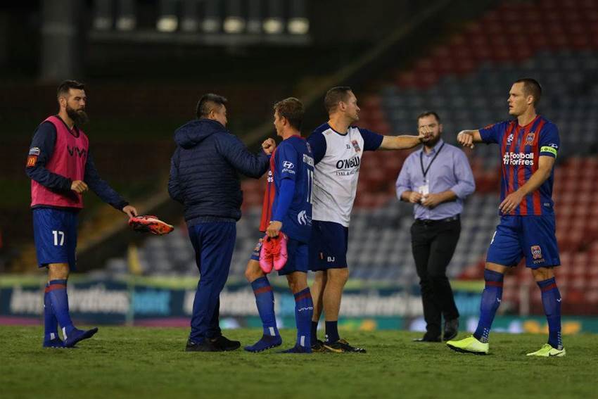 Jets player becomes first A-League COVID-19 diagnosis Jets player becomes first A-League COVID-19 diagnosis