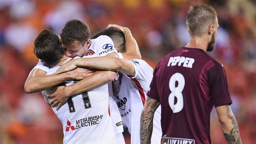 "It's turning for us" - Wanderers smash and grab in Brisbane "It's turning for us" - Wanderers smash and grab in Brisbane