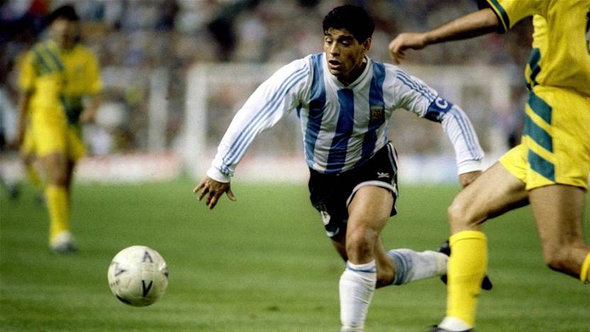 When the Socceroos met Maradona at the SFS