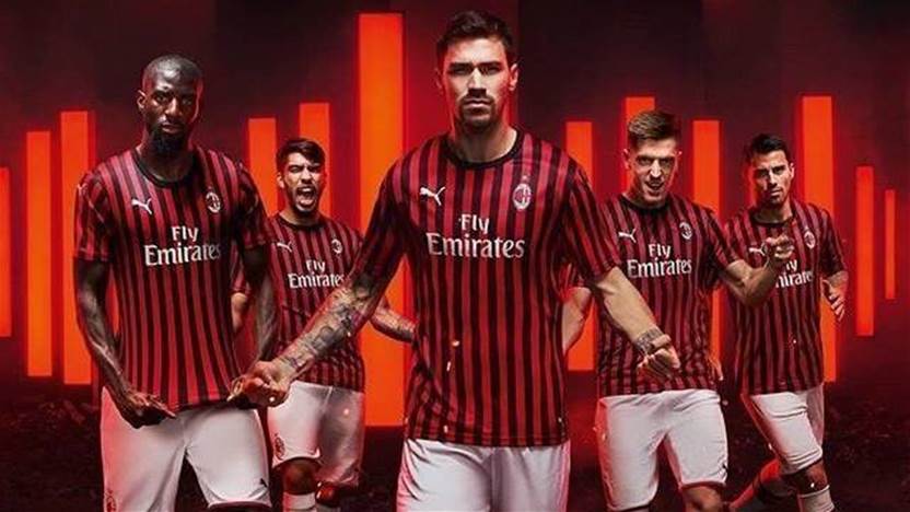 AC Milan unveil their throwback-style home kit for the 2019/20 season