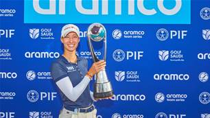 Alexandra Forsterling wins Aramco Team Series in Tampa