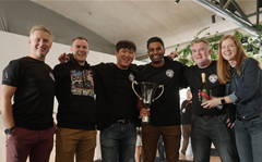 Sandfield wins Auckland AWS DeepRacer ML event 