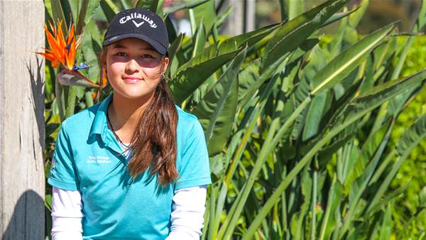 13-year-old Amelia Harris shines at Sandbelt Invitational