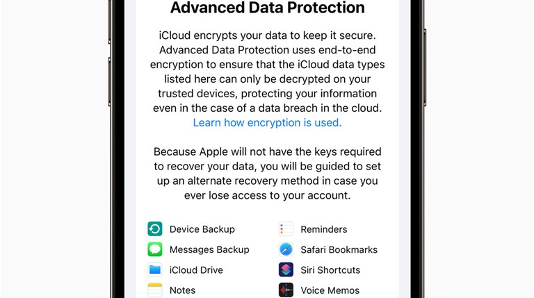 Apple to introduce further E2EE for iCloud data