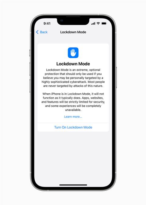 Apple introduces Lockdown Mode as it battles spyware firms