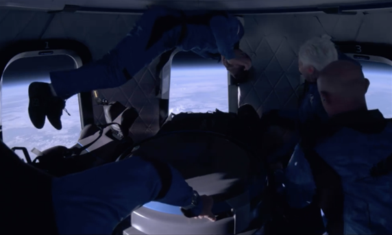 Billionaire Jeff Bezos has successful suborbital jaunt