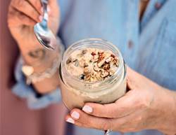 Caramel Latte Overnight Oats