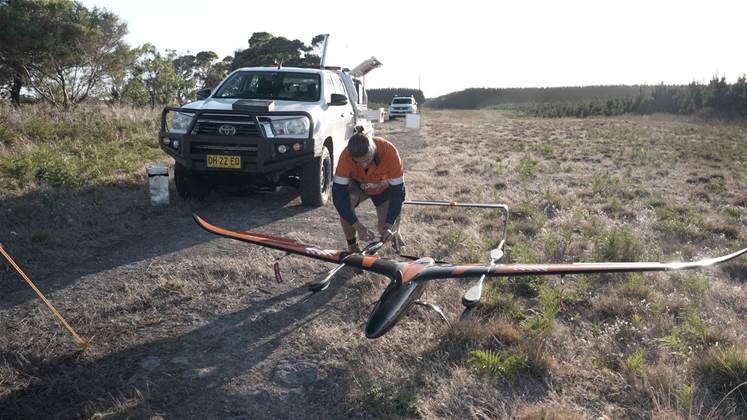 SA Power Networks using drones for remote line inspections