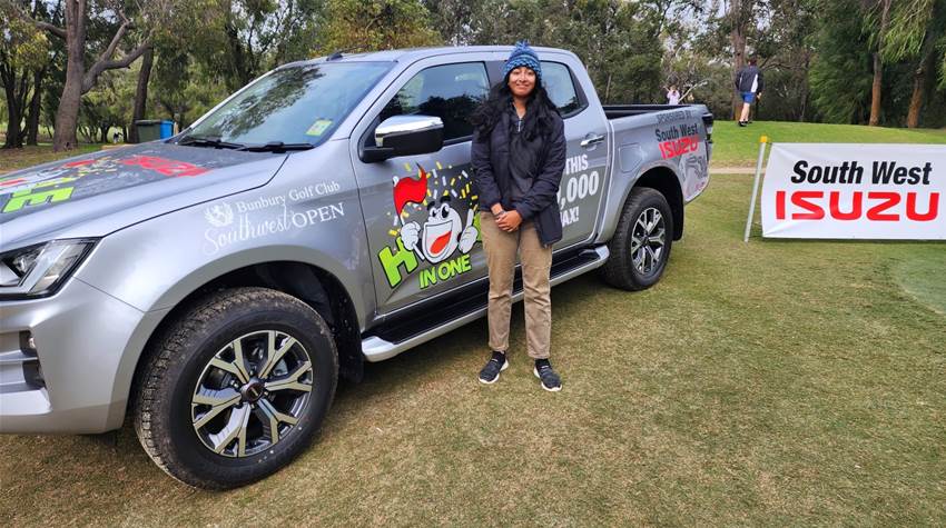 West Australian teen's ace earns $60,000 car West Australian teen's ace earns $60,000 car