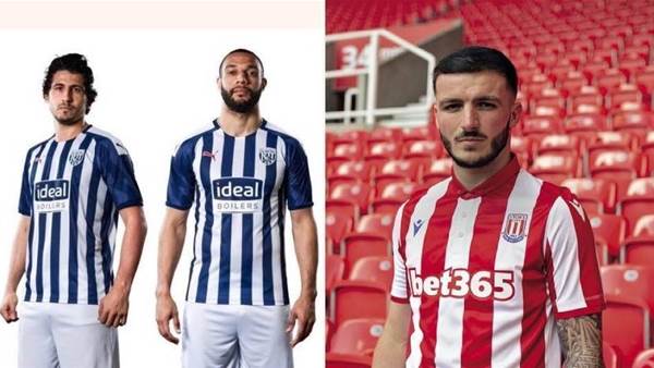 Stoke City and West Bromwich Albion join in on 2019/20 jersey announcements
