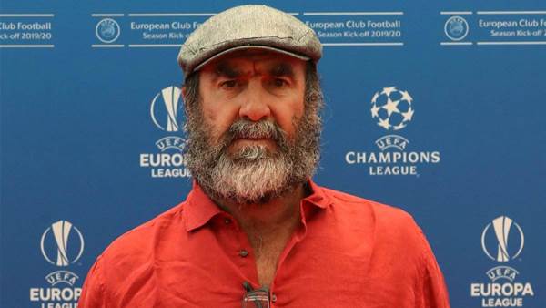 Watch! Cantona's ridiculous speech at UEFA Champions League draw