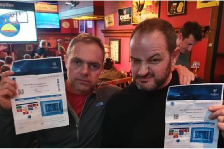 Reds supporters left red faced after travelling to Ghent instead of Genk