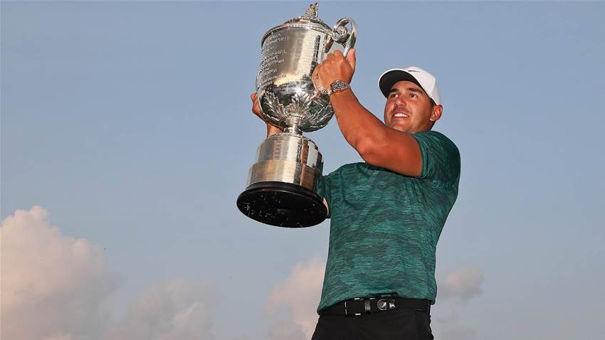 Scott & Tiger fall short of brilliant Koepka at PGA Scott & Tiger fall short of brilliant Koepka at PGA