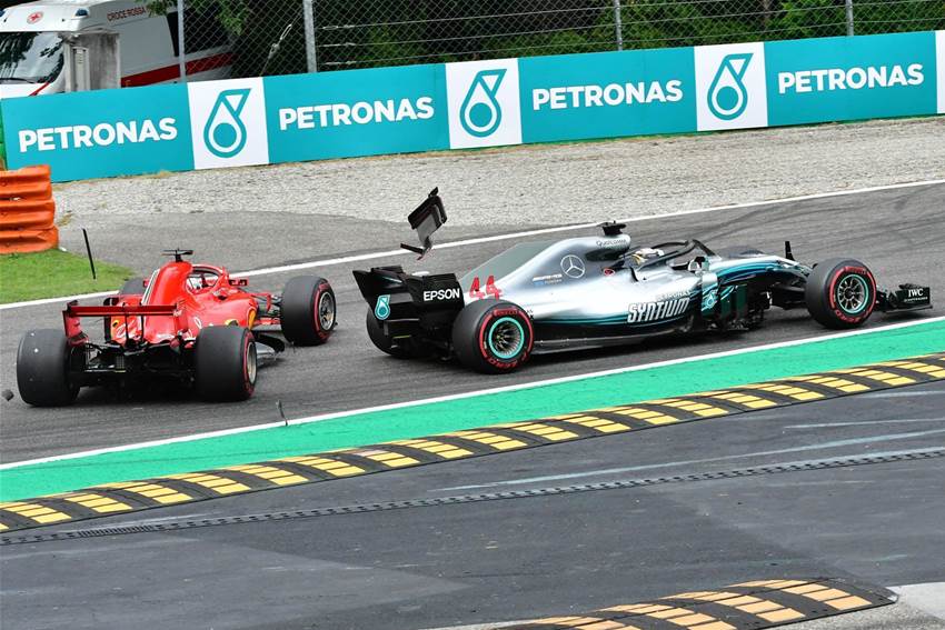 Hamilton downs dominant Ferraris at Monza Hamilton downs dominant Ferraris at Monza