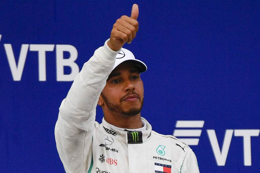 Team orders gift Hamilton Sochi success Team orders gift Hamilton Sochi success