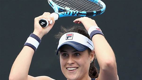 Aussie youngsters cause upsets in Brisbane