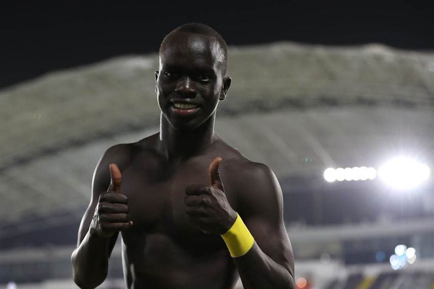 Mabil's mate is all-time striking great