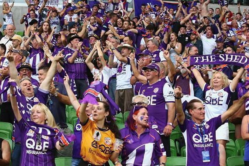 Perth Glory superfan: ‘This is an out of body experience’ Perth Glory superfan: ‘This is an out of body experience’