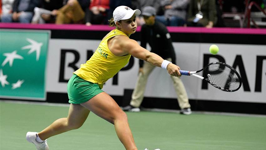 Barty and Keys leading the way in Fed Cup