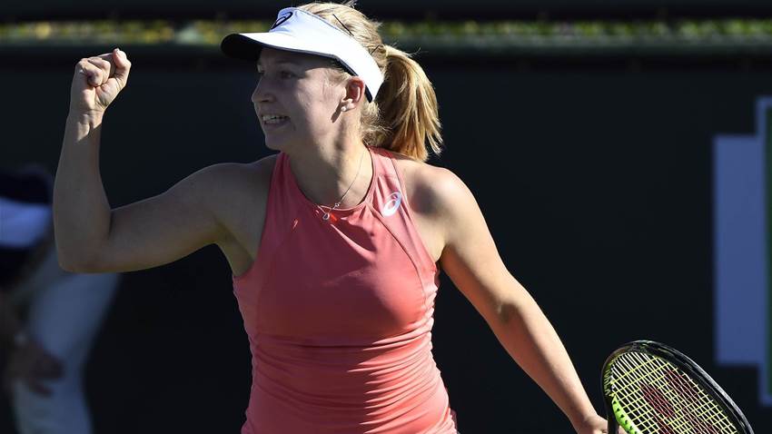 Gavrilova and Barty into last 32 at Indian Wells
