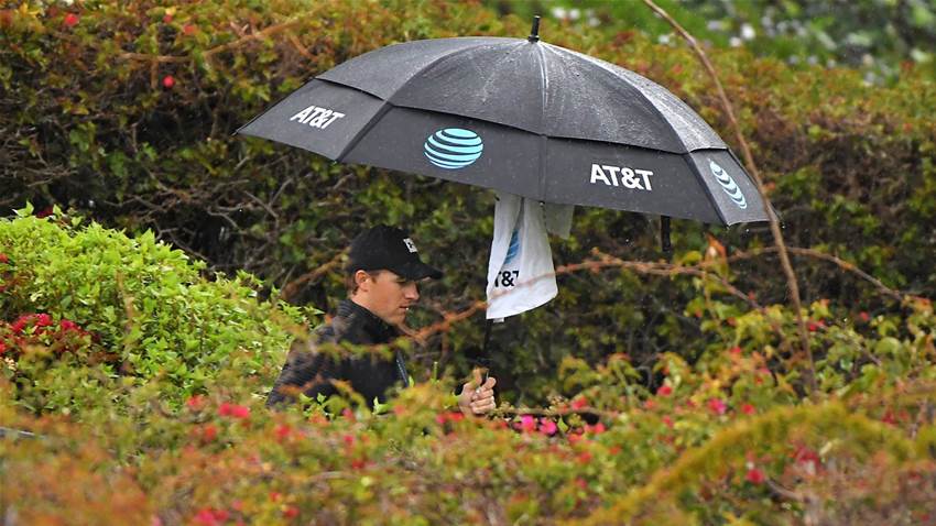 Genesis Open: Spieth co-leads incomplete opening round Genesis Open: Spieth co-leads incomplete opening round