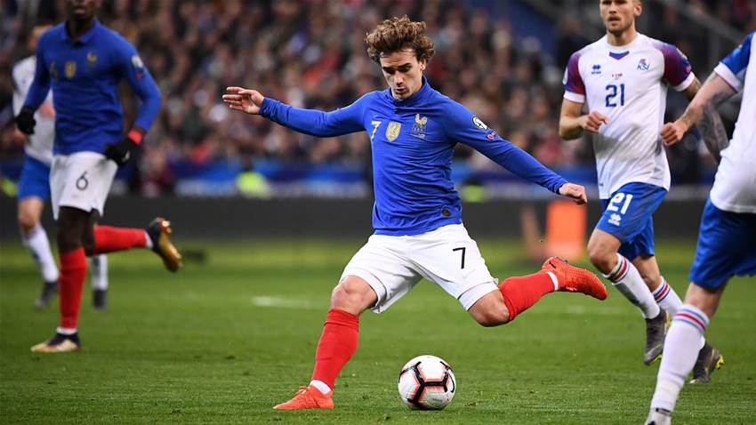 France mark 100 years with commemorative jersey and 4-0 win over Iceland