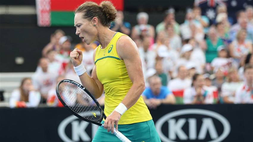 Stosur's never give up attitude