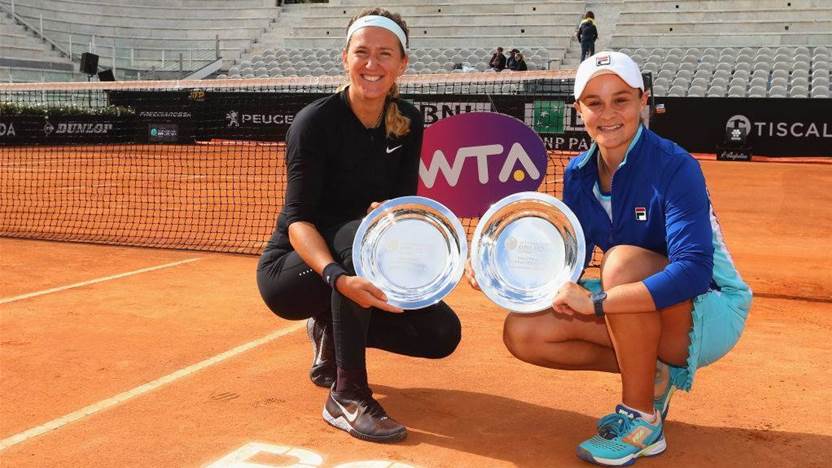 Back to doubles! Barty & all-time great set-up Aussie showdown