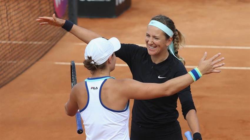 Barty cruises to win over Aussie opponents Barty cruises to win over Aussie opponents