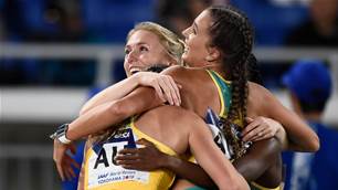 Australian women set fastest time in 4x100m since 2000