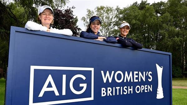 Women's British Open prize money up 40 percent
