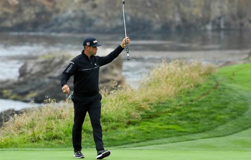 Woodland grabs US Open halfway lead with 65 Woodland grabs US Open halfway lead with 65