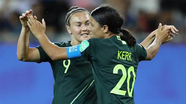 Sam Kerr's verdict on her Kerr-azy World Cup goalfest