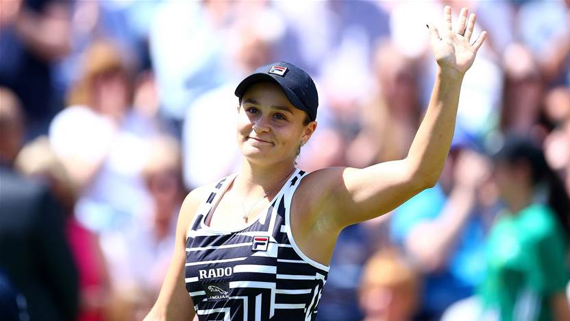 Barty reaches new heights