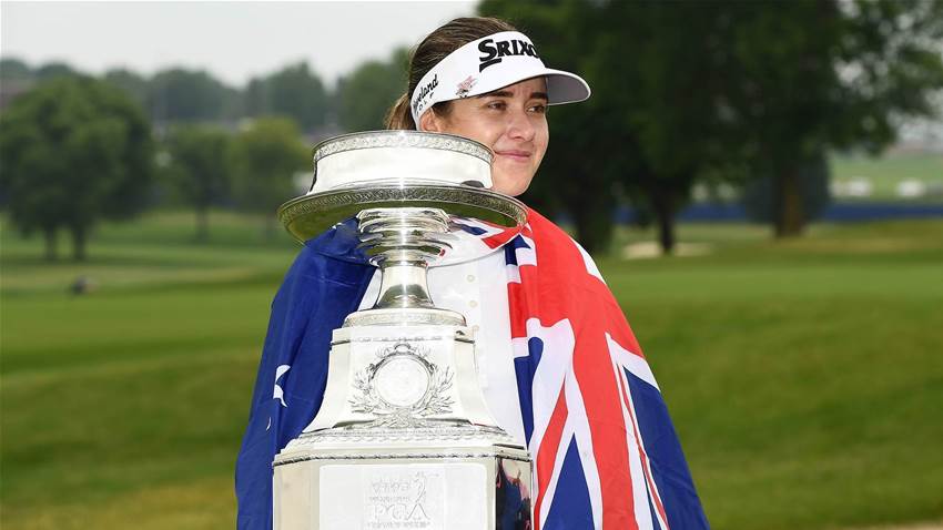 Hannah Green wins the Women’s PGA Hannah Green wins the Women’s PGA