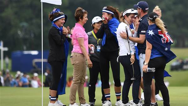 Green 'made to win majors': Karrie Webb