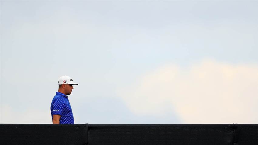 Woodland anonymous among Open fans Woodland anonymous among Open fans