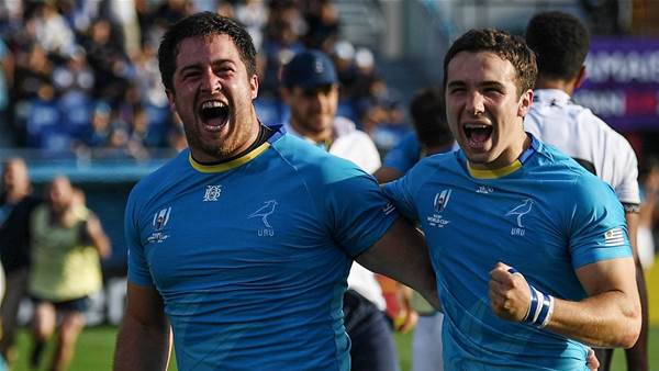Uruguay provide first Rugby World Cup upset